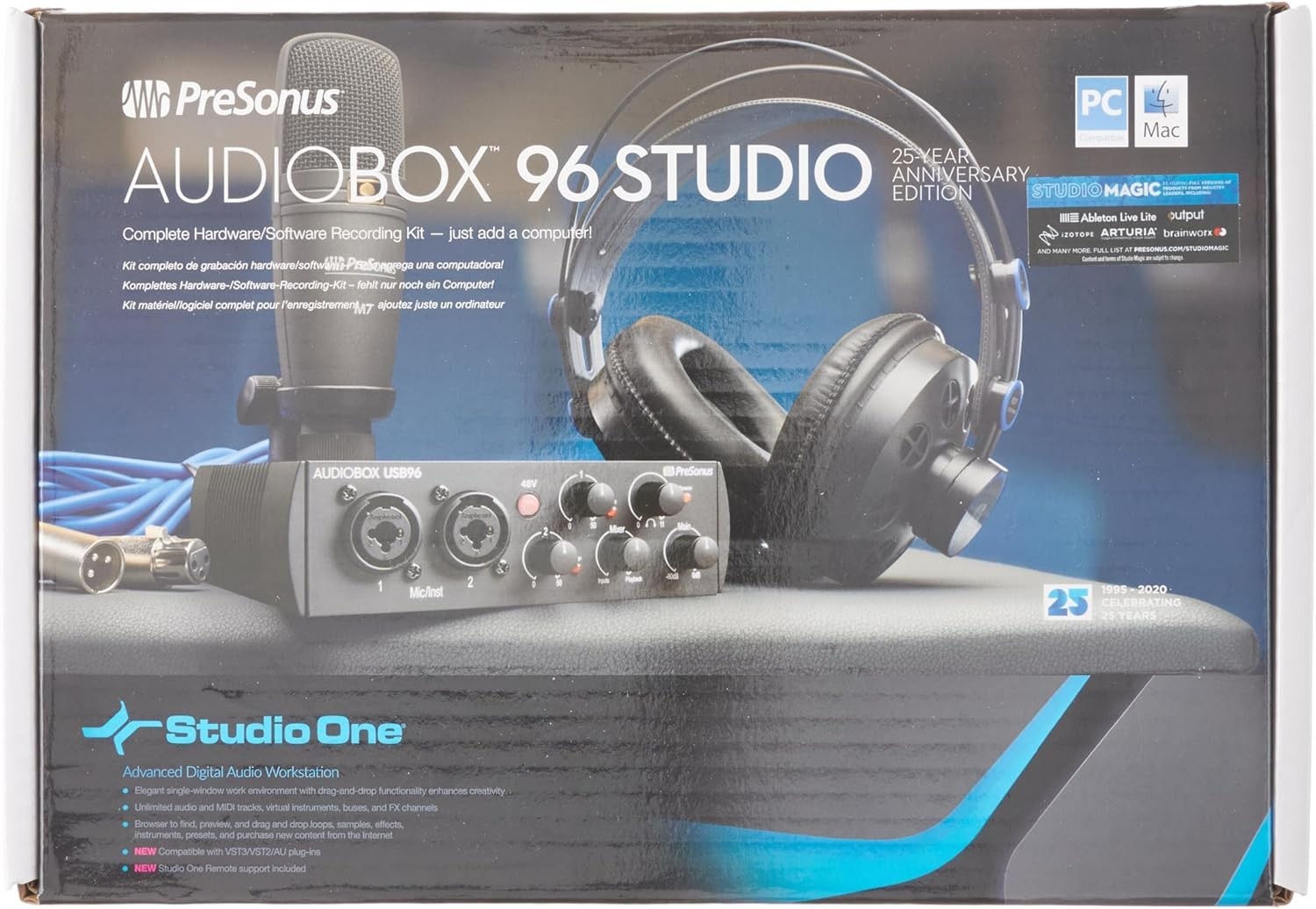 Professional Studio Recording Kit with Software