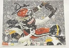David Njoku Signed AUTO Cleveland Browns 8x10 Photo The Chief JSA COA