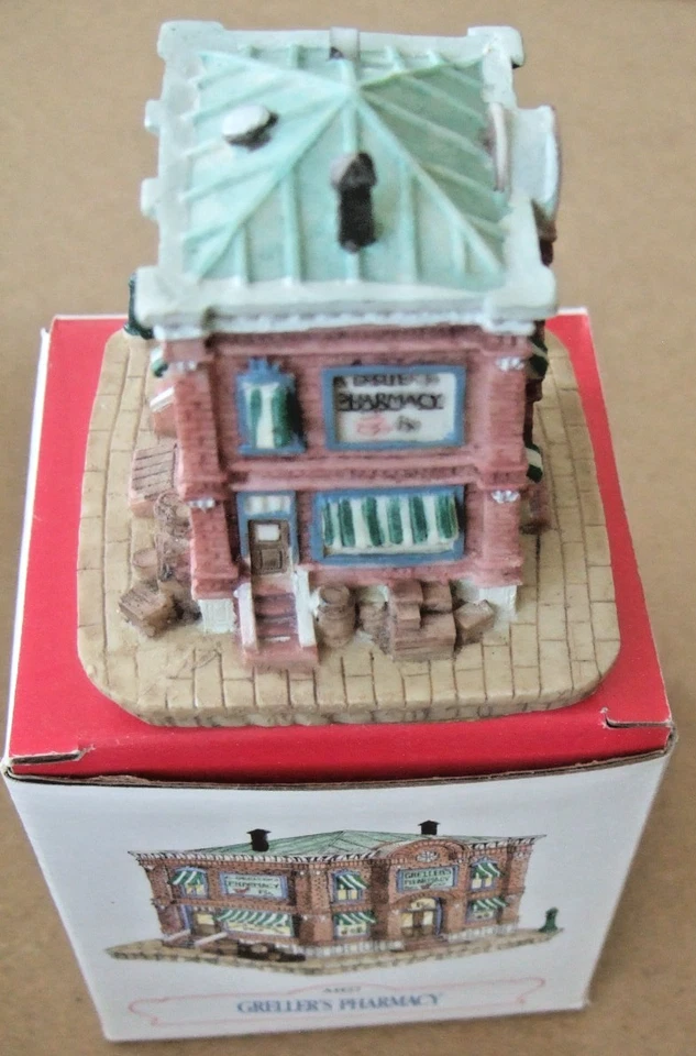 LOTE DE 9 CAJAS ORIGINALES LIBERTY FALLS THE AMERICANA COLLECTION 1993 Foto 4 de 4