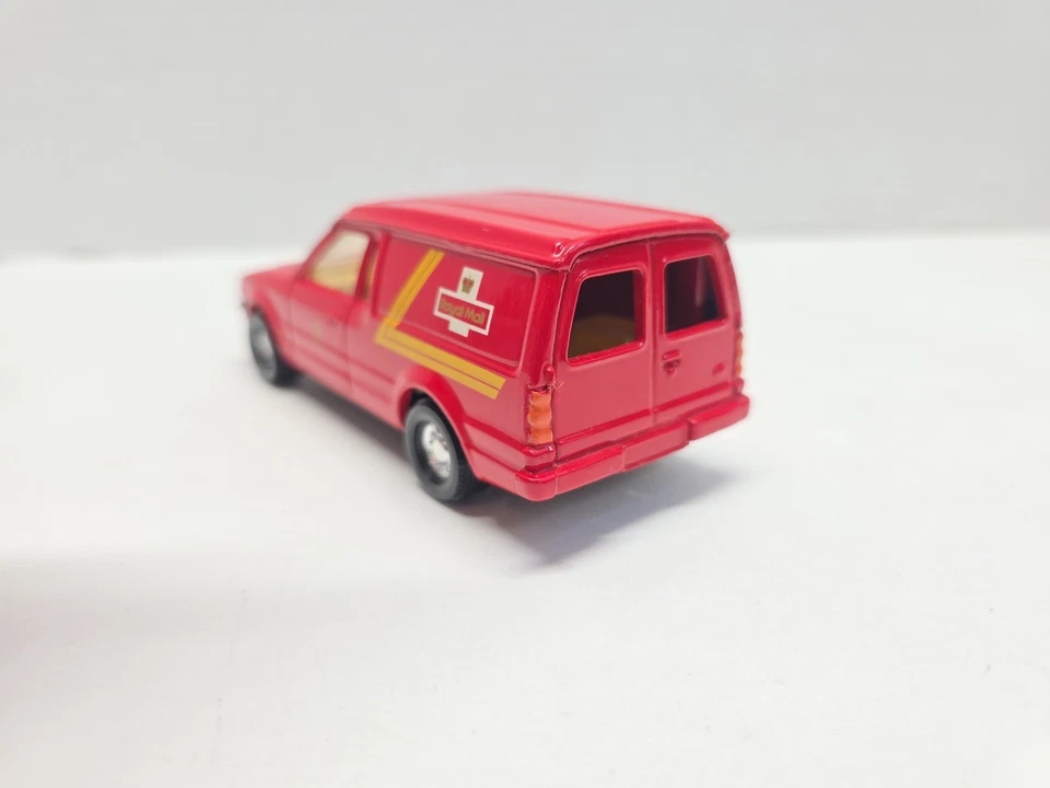 1993 Corgi Mattel 91612 Red Ford Escort Royal Mail Delivery Van RARE HTF Diecast - Image 3 of 4