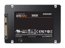 (NEW) SAMSUNG 500GB 870 EVO SSD SATA III 2.5" SOLID STATE DRIVE MZ-77E500B/AM