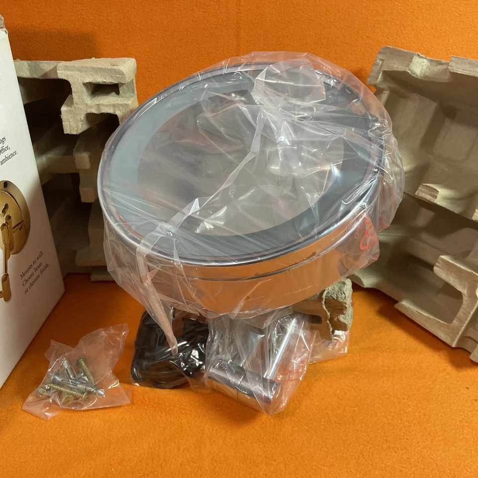 Sharper Image - Variable Light 5x Wall Mounted Mirror- New Open Box - Image 2 of 4