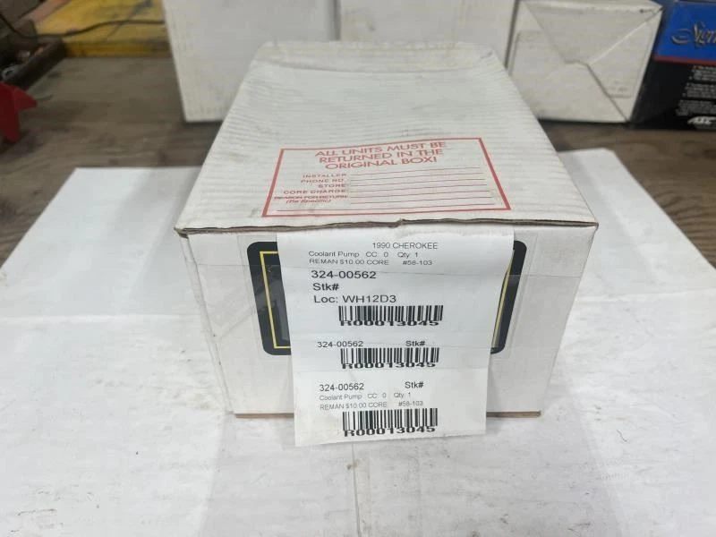 Bomba de agua del motor para Jeep Comanche Cherokee 1986-1990 2,5 L L4 Foto 3 de 3