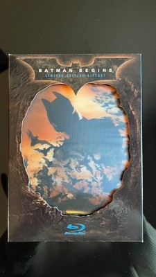 Batman Begins (Blu-ray Disc, 2008, Limited Edition Giftset) Complete
