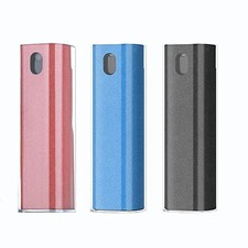 3 Pcs Screen Cleaner, 3 in 1Touchscreen Mist Cleaner Spray Wipe Blue black pink