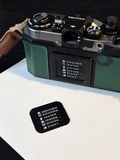 New Handmade Plastic PVC - Focusing Card for Pentax 17 Camera (2 Pack)