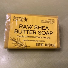 Personal Care Raw Shea Butter Soap Rosemary Extract Moisturize Skin Bar Soap 4oz