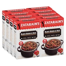 Zatarain's Black Beans & Rice, 7 oz (Pack of 8) 7 Ounce 