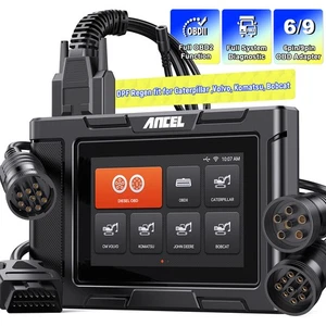 ANCEL HD3600 Outil de diagnostic d'équipement lourd DPF Machines à scanner de camion Regen