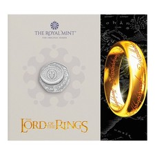 In Stock: 2026 Lord of the Rings - 01 The One Ring 50p BU Royal Mint Sealed Pack