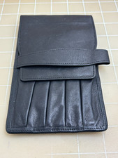 Judd's Joon Black Leather 5 Pen Case