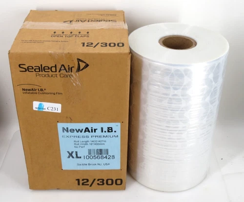 Sealed Air NEWAIR I.B. Express Premium Bubble Roll XLarge 1400' x 16" Non-Perf - product listing photo