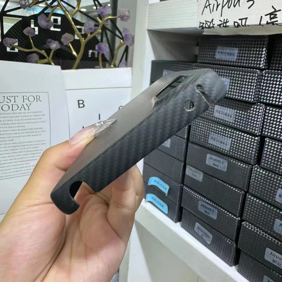 Funda Original de Fibra de Carbono para Sony Xperia10 VI Mate Delgada Anti-Caída Cubierta Armadura Foto 4 de 4