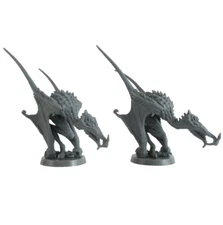 CTHULHU DEATH MAY DIE: Fear Of The Unknown 2x FISHER FROM OUTSIDE Minis NEW!!