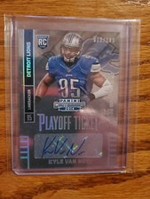 Lot of 2 Kyle Van Noy Auto RCs! Contenders Refractor #13/199, Turkey Red, Mint!!