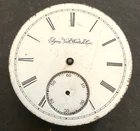 Antique 1889 Elgin Grade 105 Pocket Watch Movement Parts/Repair 16s 11j USA