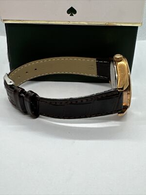 Kate Spade New York 0028 Unisex Brown Leather Analog Dial Quartz Watch JNA152 Kate Spade New York 0028 Unisex Brown Leather Analog Dial  main image 4