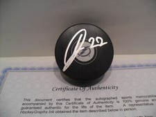 Rudolfs Balcers Autograph Signed Tampa Bay Lightning Puck COA - Very Nice!