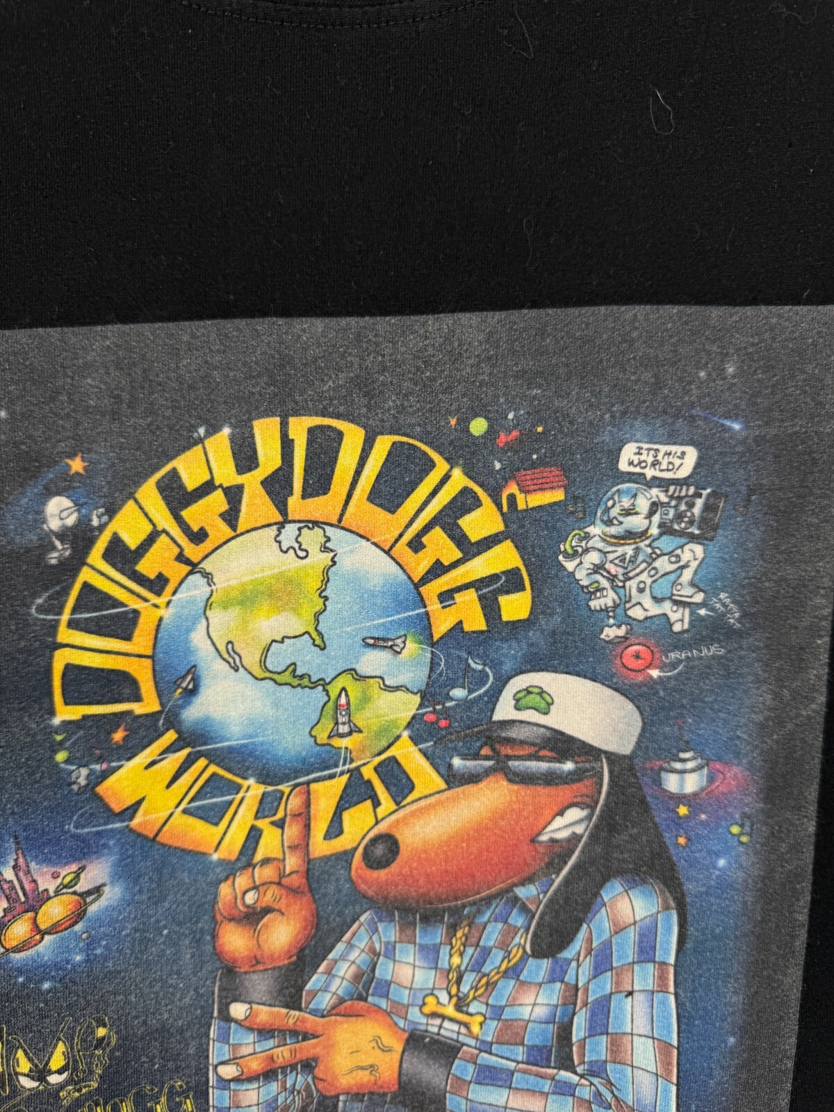 FILA Maglietta Death Row Records Snoop Doggy Dogg World Tour Band