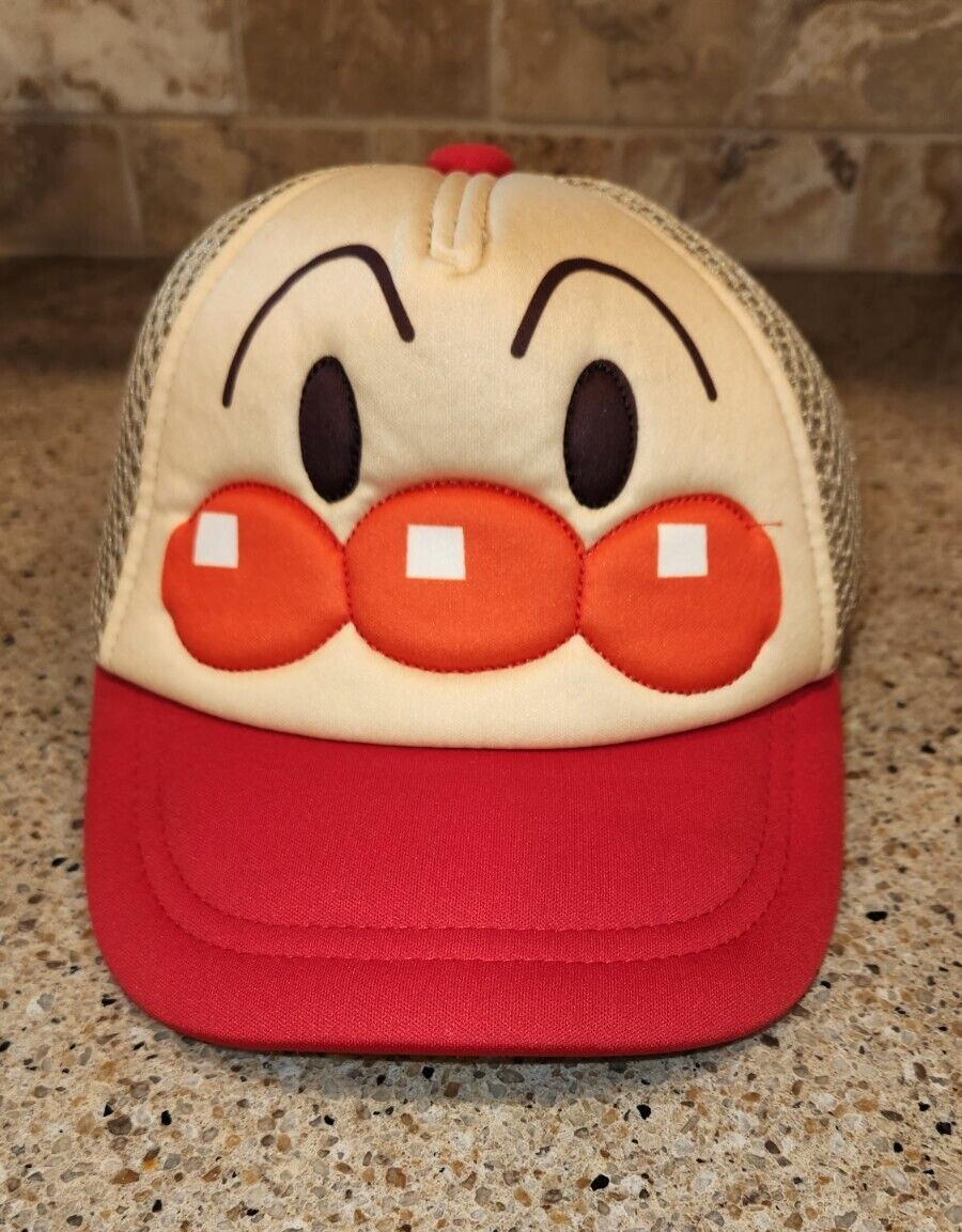 Hat Anpanman Narikiri Mesh Cap Adjustable Kids | eBay