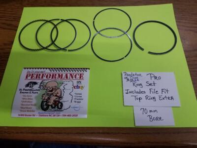 ProLine Ring Set,File Fit Top Ring, Fit Predator 212 Hem, Flat Top Piston