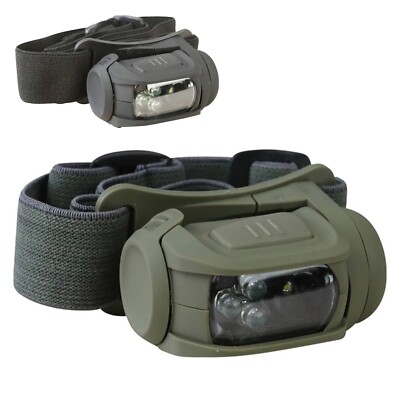 Testa LED Rossa Per Campeggio Predator II Torcia Frontale Tattica - Foto 10