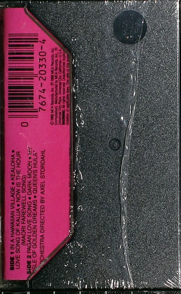 Alfred Apaka Love Song Of Kalua NEW SEALED 1986 Cassette Tape Hawaiian MCA 20330 - Image 3 of 4