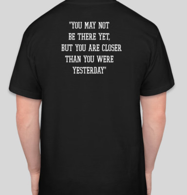 WORKOUT Shirt You may not be there yet T Shirt Size Tshirt T-Shirt GIFT GYM DAD