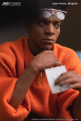 JND Studios Jean-Michel Basquiat Graffiti Artist 1/3 Statue HAS001