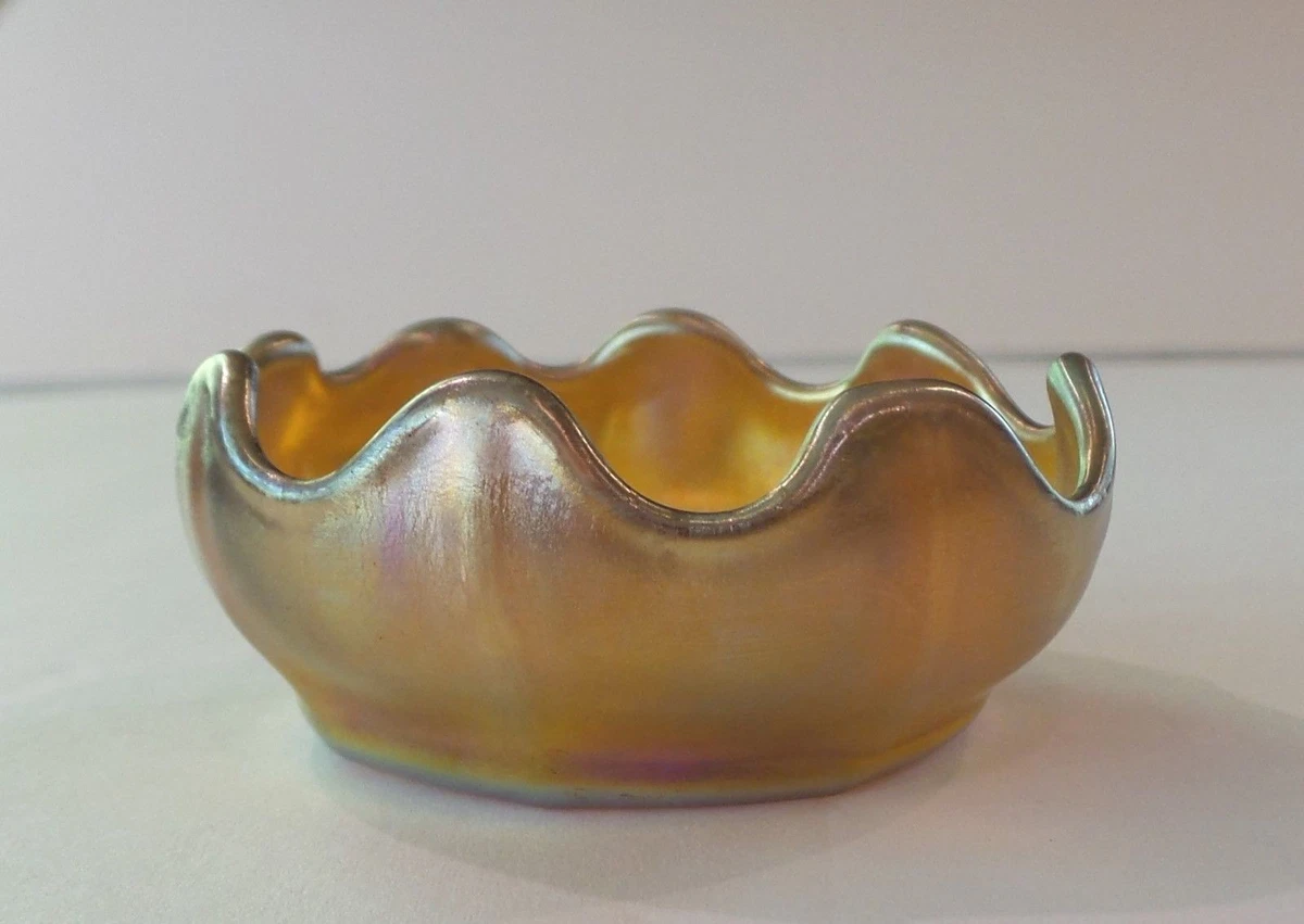 Tiffany Salt Cellar In Tiffany Art Glass for sale | eBay