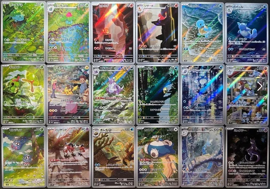 SV2a Pokemon Card 151 All SR/AR/SAR/UR Cards Revealed