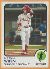 2022 Topps Heritage Minor League Masyn Win  Springfield Cardinals 127