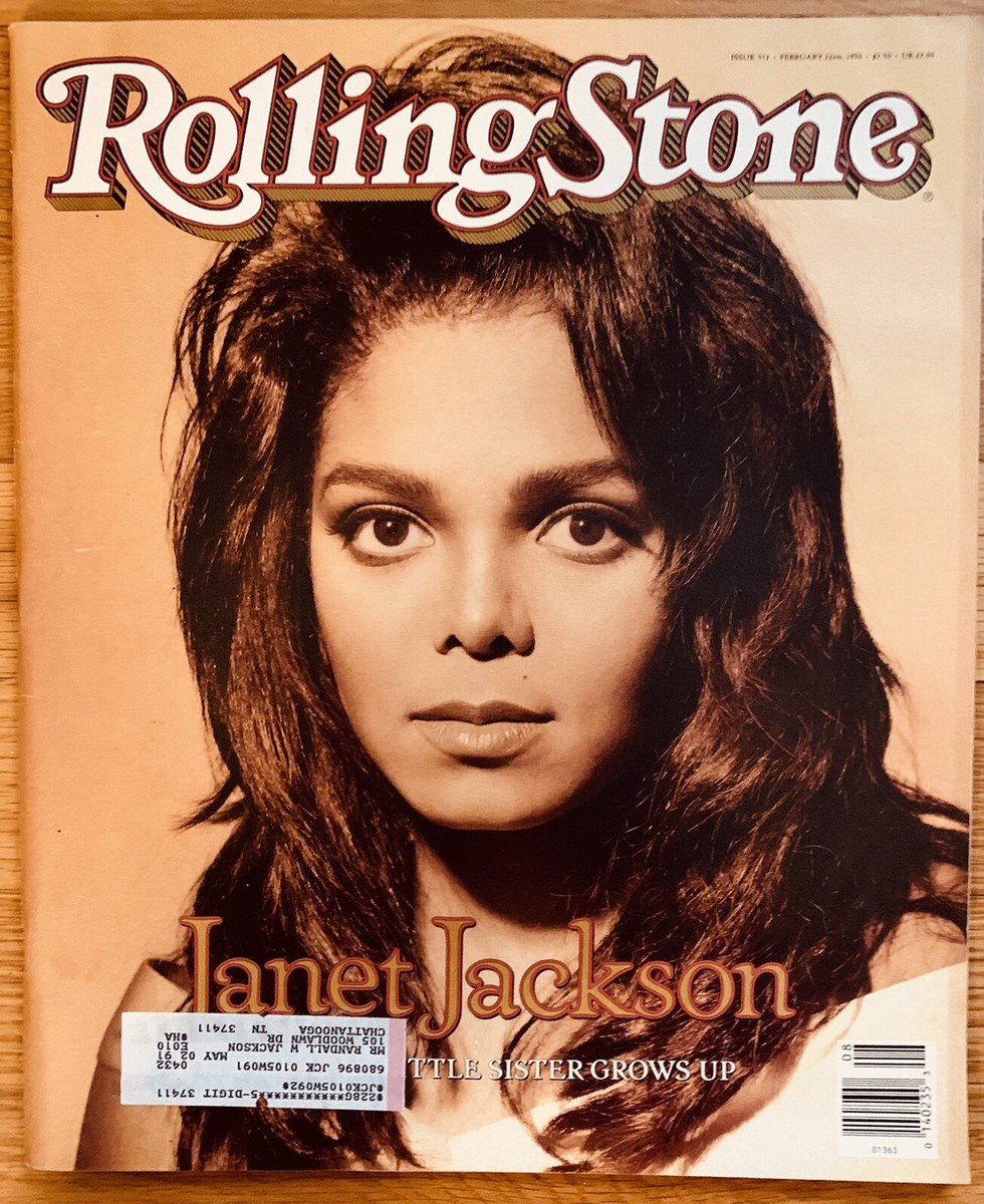 Rolling Stone Featuring Janet Jackson Issue, #572 February