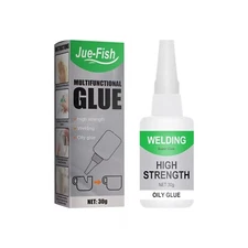 2× Welding High Strength Oily Mighty Instant Glue Adhesive Waterproof Glue USA