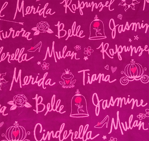 Disney Parks Princess Fleece Throw - Bild 2 von 2