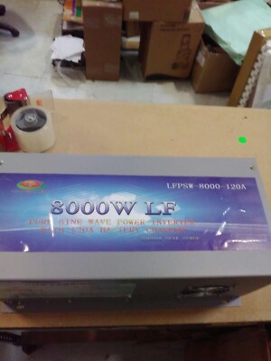 Fault & Not Work 8000W LF SP Pure Sine Wave Power Inverter DC12V/AC110V,220V60Hz