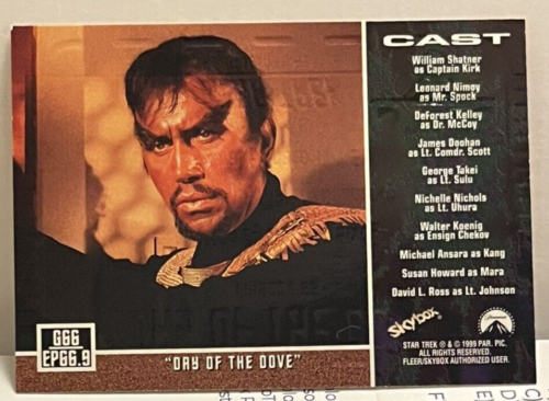 Star Trek: The Original Series - Season 3 Gold G66  EP 66:9  Day of the Dove - Picture 1 of 2