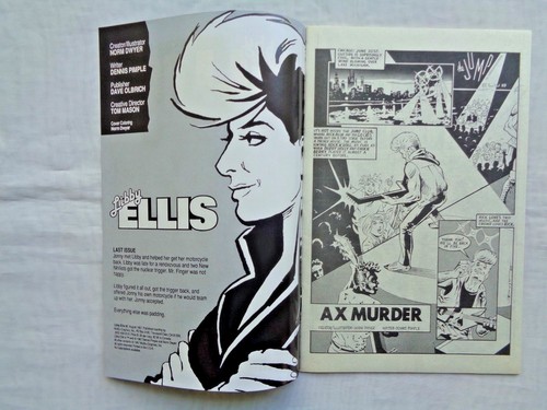 Libby Ellis No. 2 de agosto de 1987 Malibu Graphics Norm Dwyer Primera Impresión Casi Nuevo (9,4) - Imagen 3 de 9