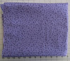 2 yards fabric cotton in shade of Purple tone on tone cottage tiny floral