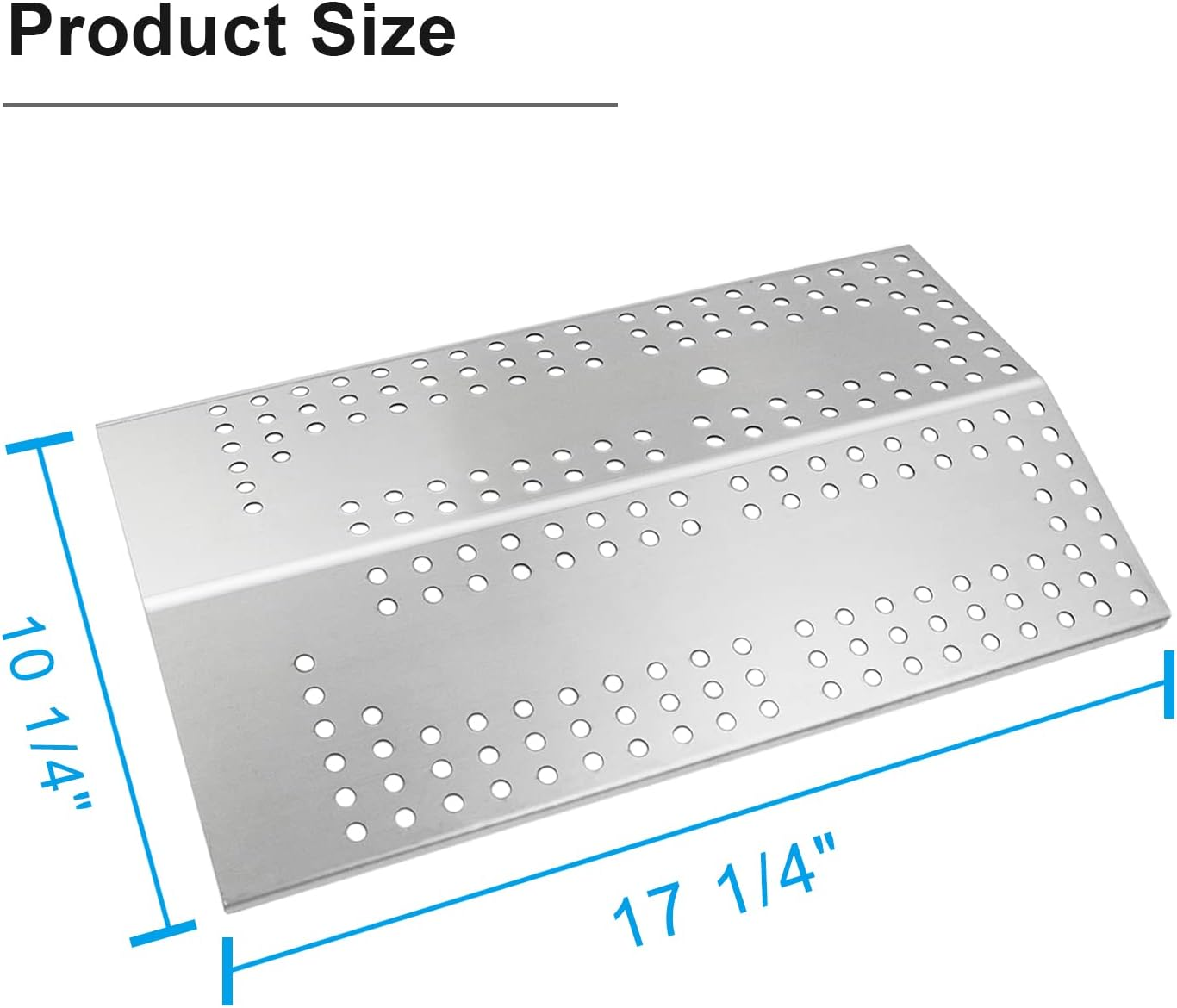 Stainless Steel Heat Plate, Grill Heat Tent Gas Replacement for