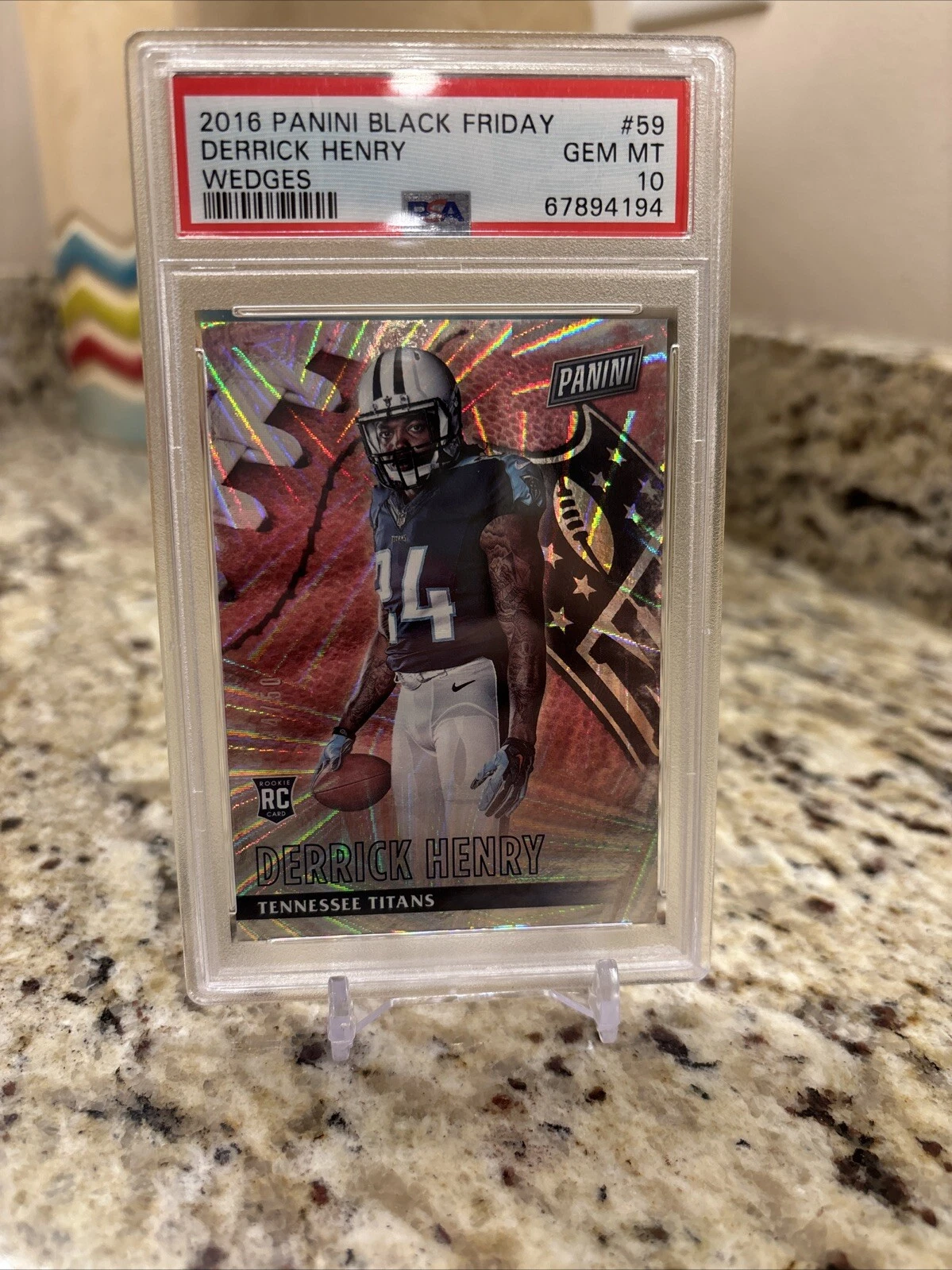 Derrick Henry Panini Black Friday #59 Wedges