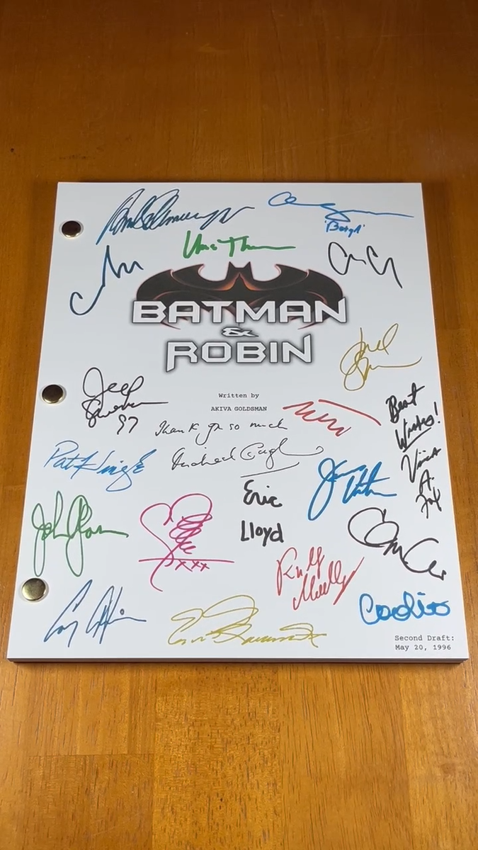 バットマン＆ロビン ウマ・サーマン autographカード 激レア！skx box