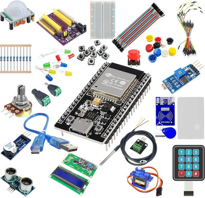 ESP32 Starter Kit V2 - 21-in-1 with Sensors, Display, and Modules for Arduino
