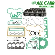 For Mitsubishi S4S Engine Part Complete Cylinder Head Assembly & Full Gasket Set