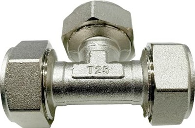 M8011 Equal Tee Fits for 3/4-Inch Tubing Maxline Air Tee Fitting Compressed 