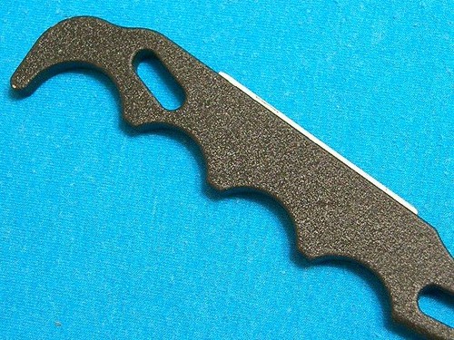 UK MILITARY STRAP CUTTER SHEATH MILITARY EMT POLICE SEARCH RESCUE ONTARIO KNIFE - Imagen 6 de 14