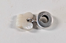 Truth Silver 925 Mother Of Pearl Butterfly Charm PK925  2cm/1.9g