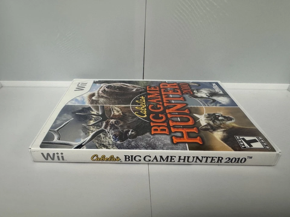 Cabela's Big Game Hunter 2010 Nintendo Wii - Juego CIB, Estuche Manual | ¡PROBADO! Foto 3 de 4