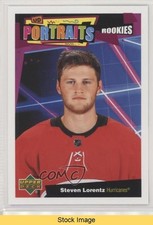 2020-21 Upper Deck UD Portraits Rookies Steven Lorentz #P-56 READ 0qr0