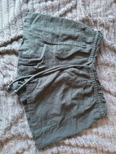 Green Cargo Shorts.